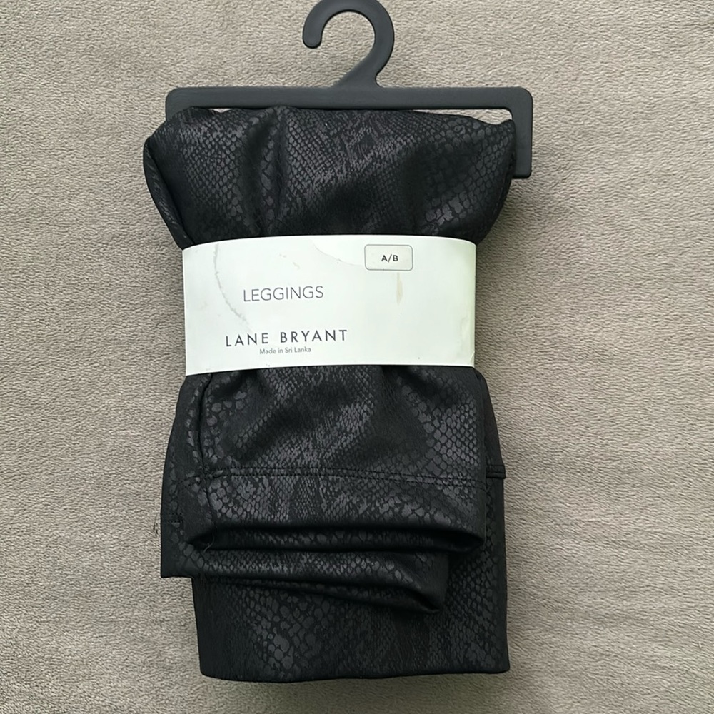 Lane Bryant Snake Print Leggings